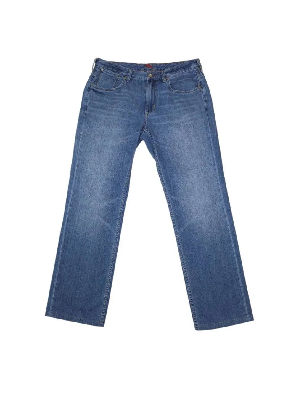 Tommy Bahama Mens Relaxed Fit Blue Jeans 34x32 Cotton Blend Casual Style